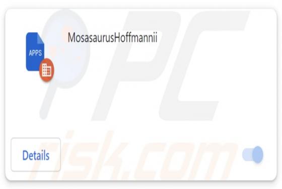 MosasaurusHoffmannii Malicious Extension