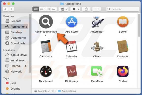 AdvancedManager Adware (Mac)