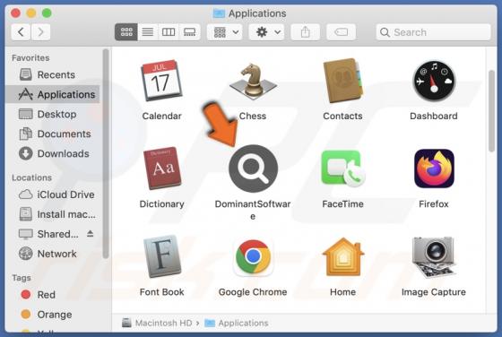 DominantSoftware Adware (Mac)