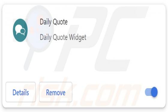 Daily Quote Browser Hijacker