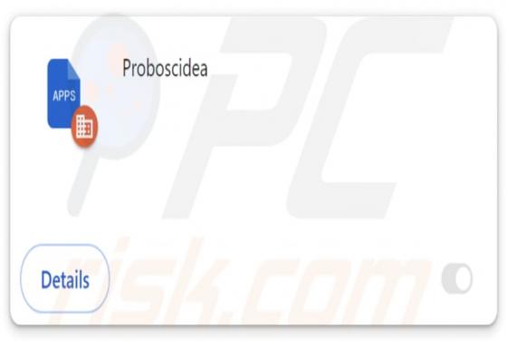 Proboscidea Malicious Extension