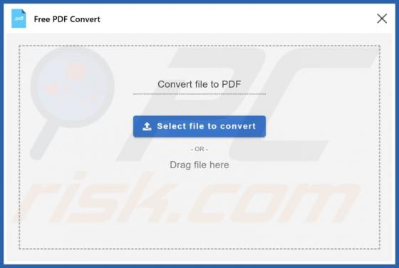 Free PDF Convert Unwanted Application