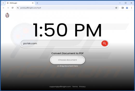 PdfKnight Unwanted Application