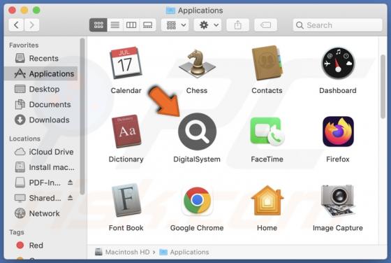 DigitalSystem Adware (Mac)