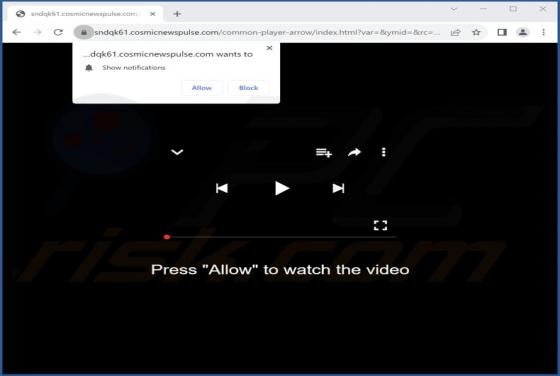Cosmicnewspulse.com Ads
