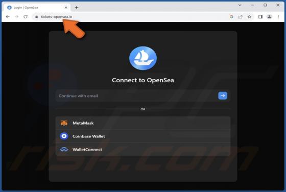 Connect To OpenSea Scam