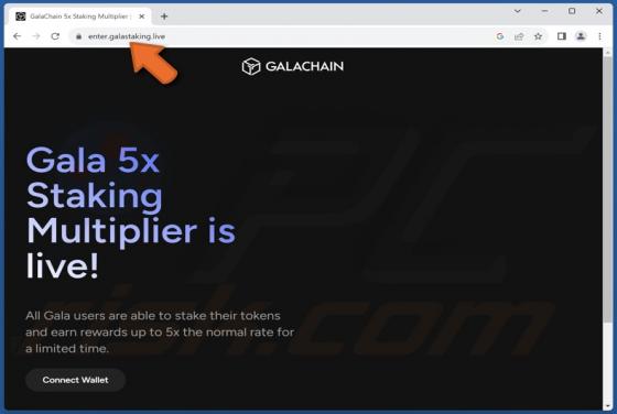 Gala Staking Scam