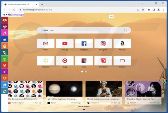My Horoscope Pro Browser Hijacker