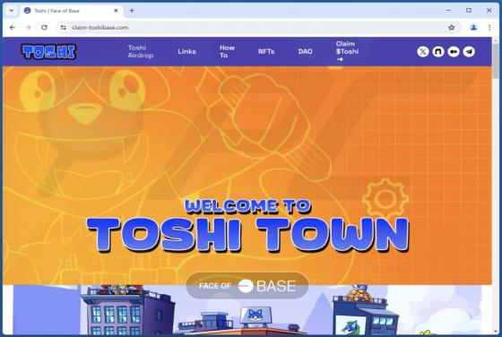 CLAIM FREE $TOSHI Scam