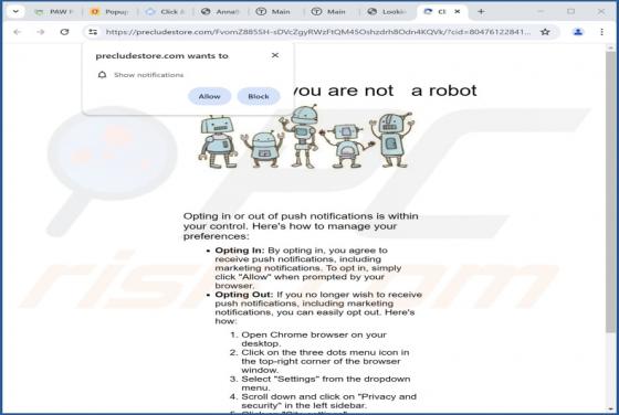 Precludestore.com Ads