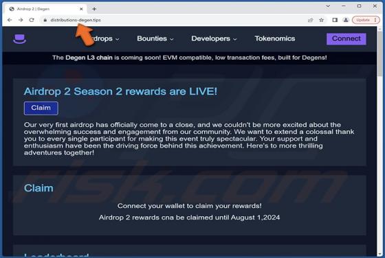 Degen Airdrop 2 Scam