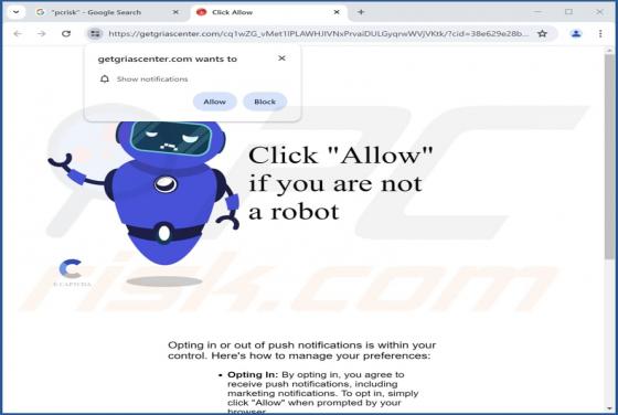 Getgriascenter.com Ads
