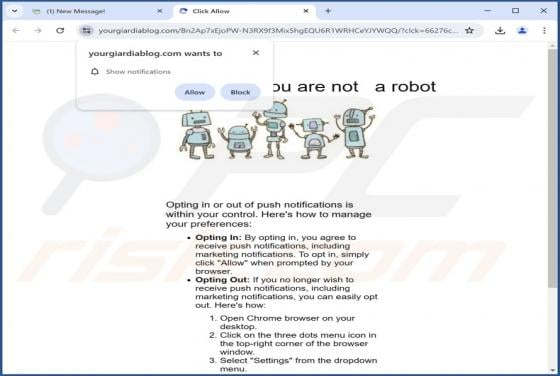 Yourgiardiablog.com Ads