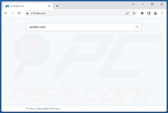 X-finder.pro (xfinder.pro) Redirect