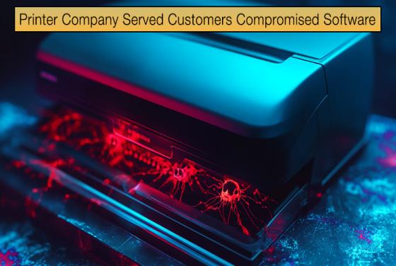 Printer Company Served Customers Compromised Software For Months