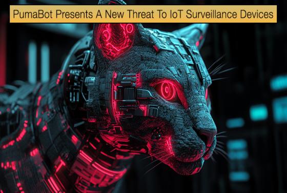 PumaBot Presents A New Threat To IoT Surveillance Devices
