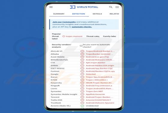 Qwizzserial Malware (Android)