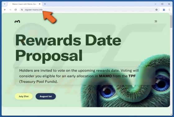 Mamo Rewards Scam