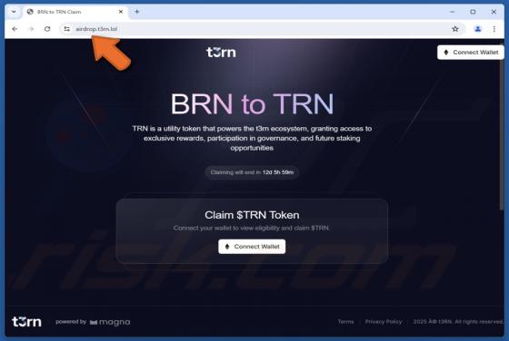 T3rn ($TRN) Airdrop Scam