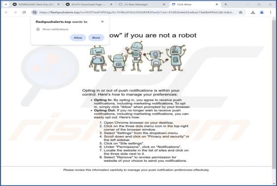 Flashpushalerts.top Ads