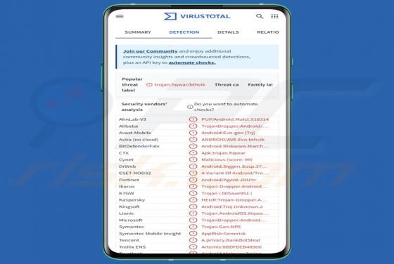 DoubleTrouble Banking Trojan (Android)