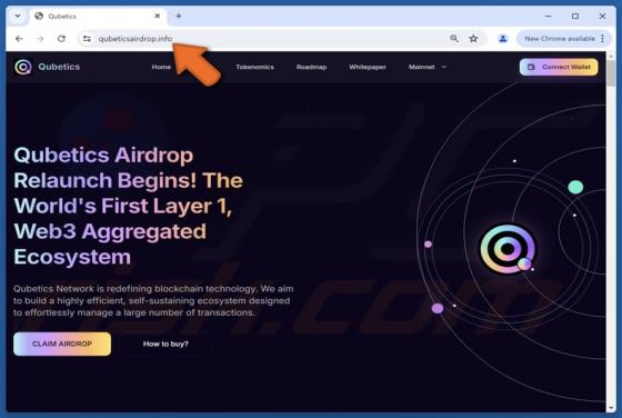 Qubetics Airdrop Scam