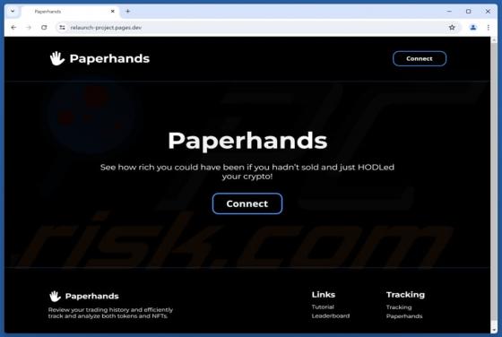 Crypto Paper Hands Scam