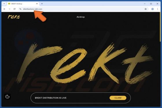 $REKT Airdrop Scam