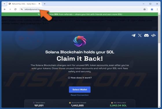 Claim Your Solana (SOL) Back Scam