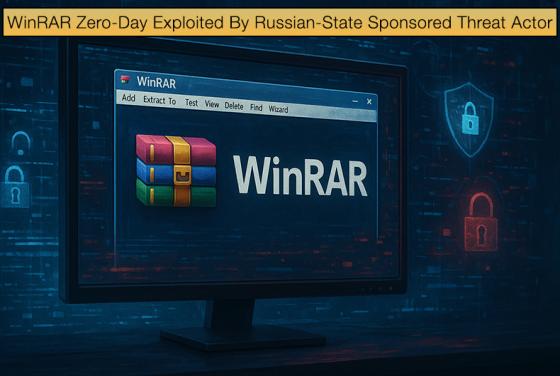 WinRAR Zero-Day Exploited By Russian-State Sponsored Threat Actor