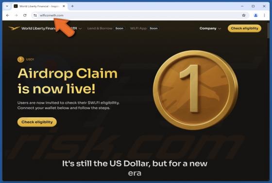 World Liberty Financial Airdrop Scam