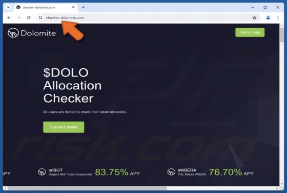 Dolomite ($DOLO) Allocation Checker Scam