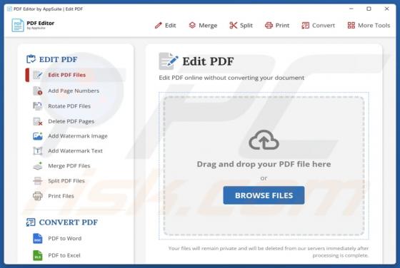 PDF Editor By AppSuite Unwanted Application
