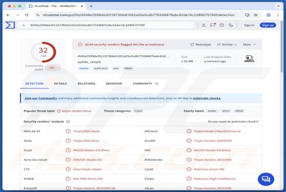 Shamos Stealer (Mac)