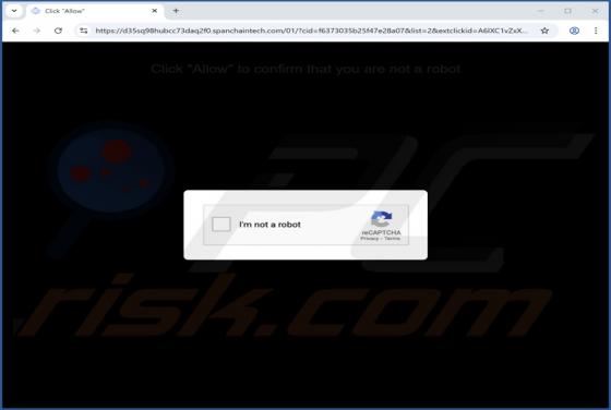 Spanchaintech.com Ads