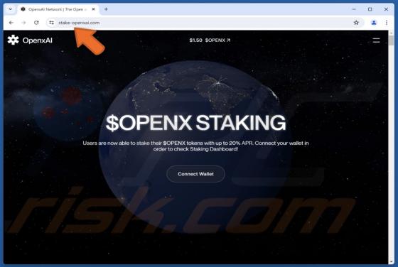 OpenxAI Staking Scam