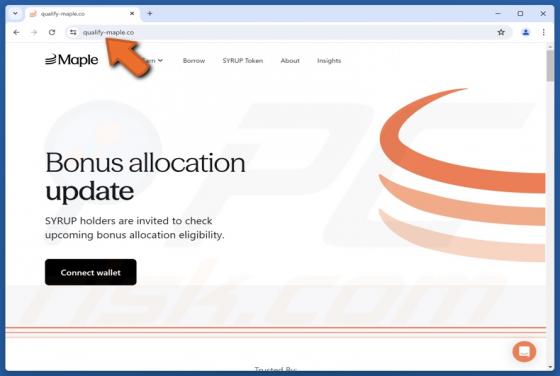 Maple Finance Bonus Allocation Scam