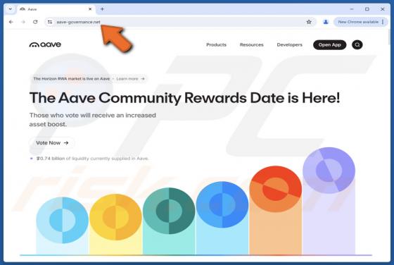 Aave Voting Rewards Scam