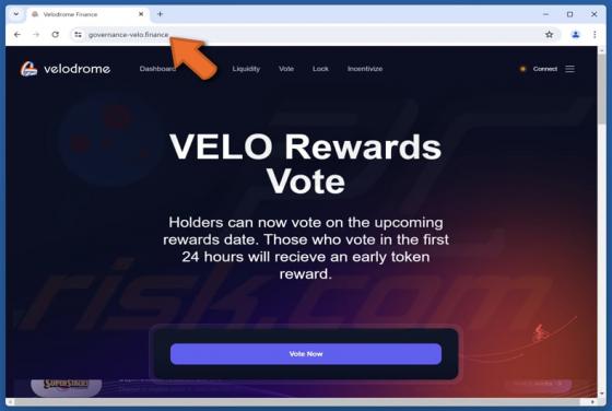 Velodrome Finance ($VELO) Vote Rewards Scam