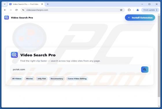 Videosearcherpro.com Redirect