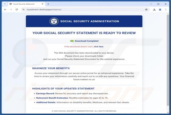 Social Security Administration Scam