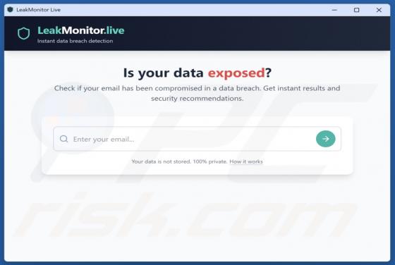 LeakMonitorLive Unwanted Application