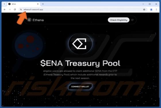 Ethena ($ENA) Treasury Pool Scam