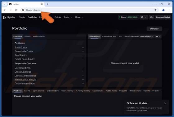 Fake Lighter Trading Platform Scam