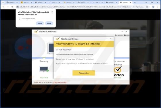 Trendstitchhub.com Ads