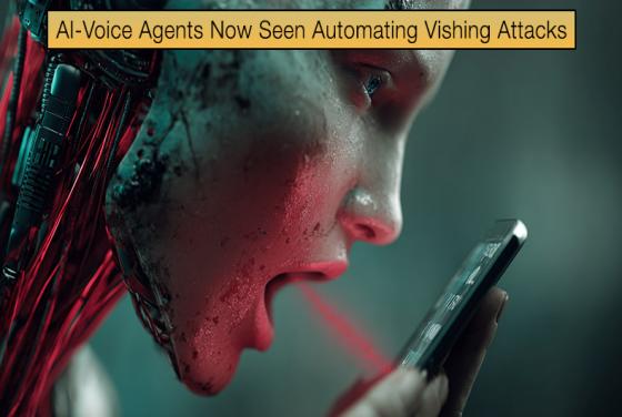 AI-Voice Agents Now Seen Automating Vishing Attacks