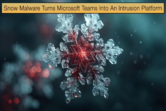Snow Malware Turns Microsoft Teams Into An Intrusion Platform