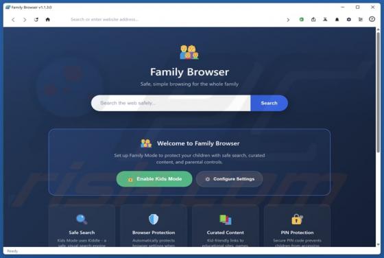 Family Browser Unwanted Application