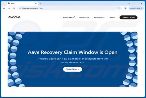 Aave Asset Recovery Scam