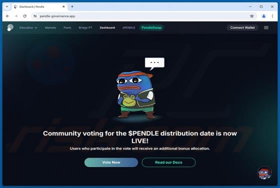 $PENDLE Voting Rewards Scam